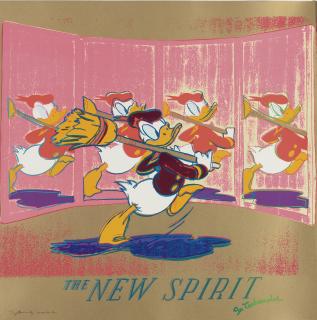 Andy Warhol - The New Spirit (Donald Duck) (F. & S. Ii.357)