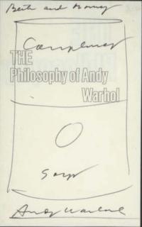 Andy Warhol - The Philosophy of Andy Warhol: Campbell Soup