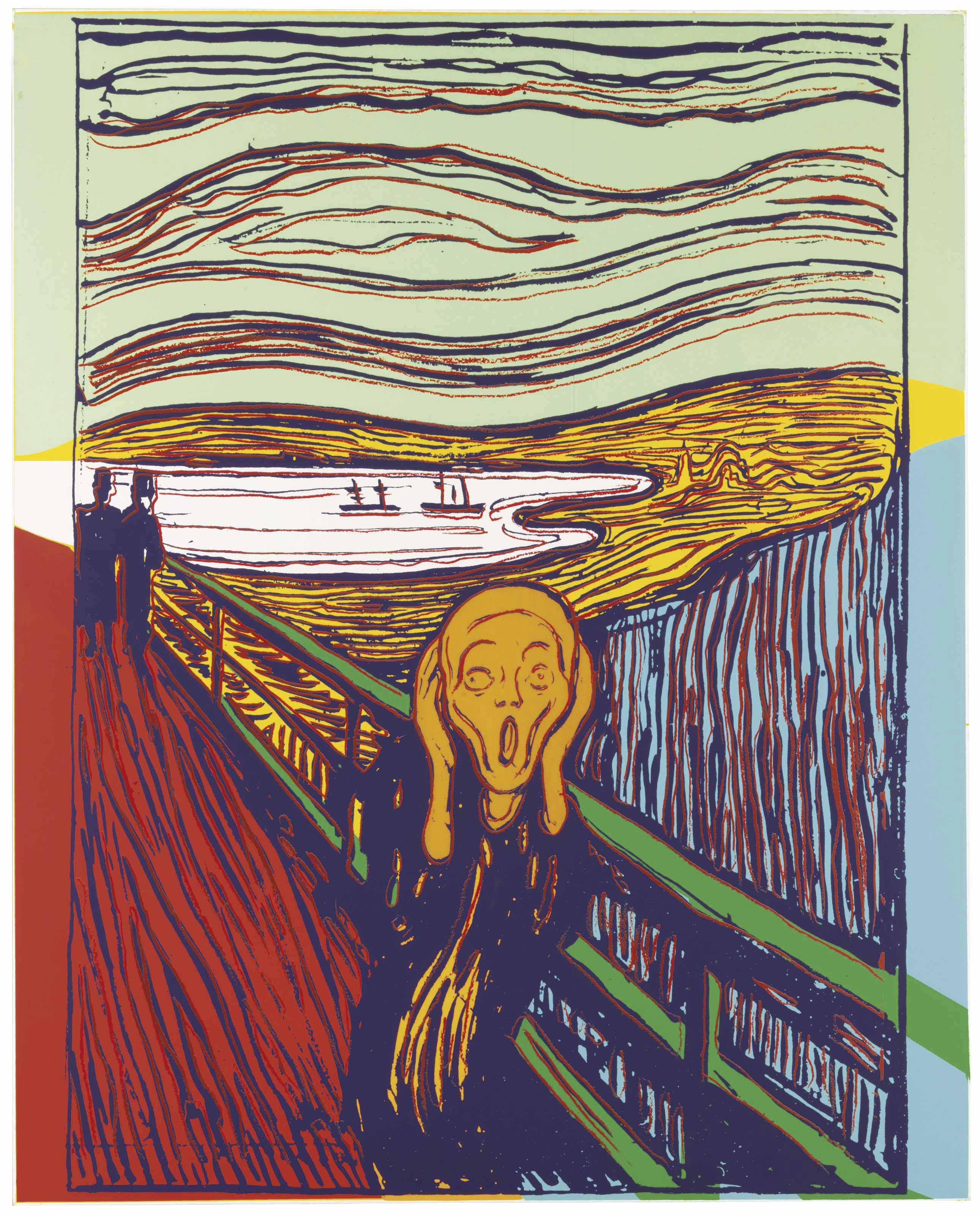 Andy Warhol - The Scream (After Munch)