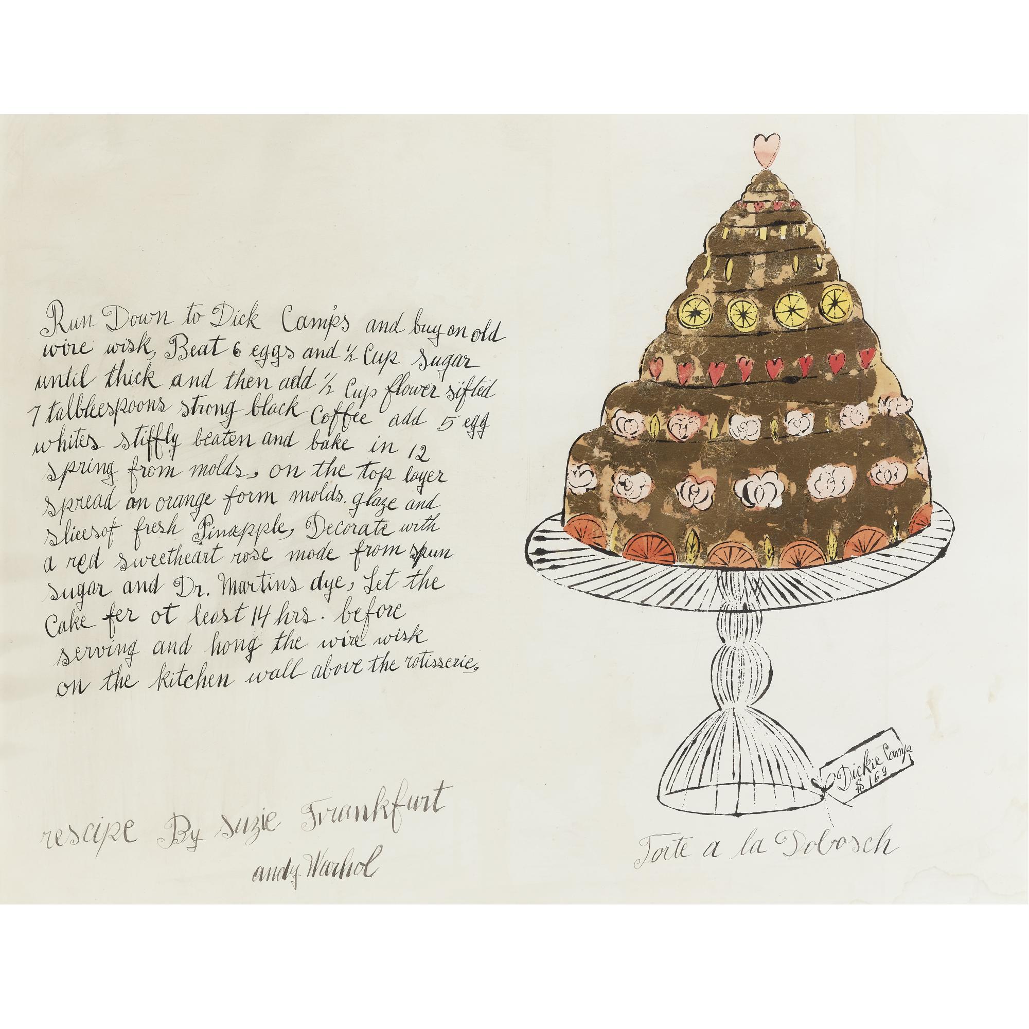 Andy Warhol - Torte A La Dobosch