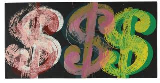 Andy Warhol - Triple Dollar Sign
