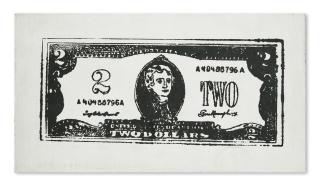 Andy Warhol - Two Dollar Bill (Front)