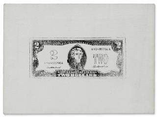 Andy Warhol - Two Dollar Bill (Front)