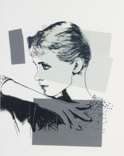Andy Warhol - Unidentified Woman (Halston Model)