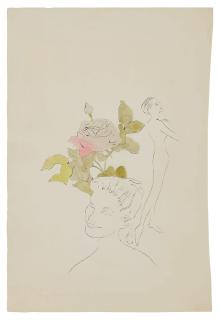 Andy Warhol - Untitled (Female Head)