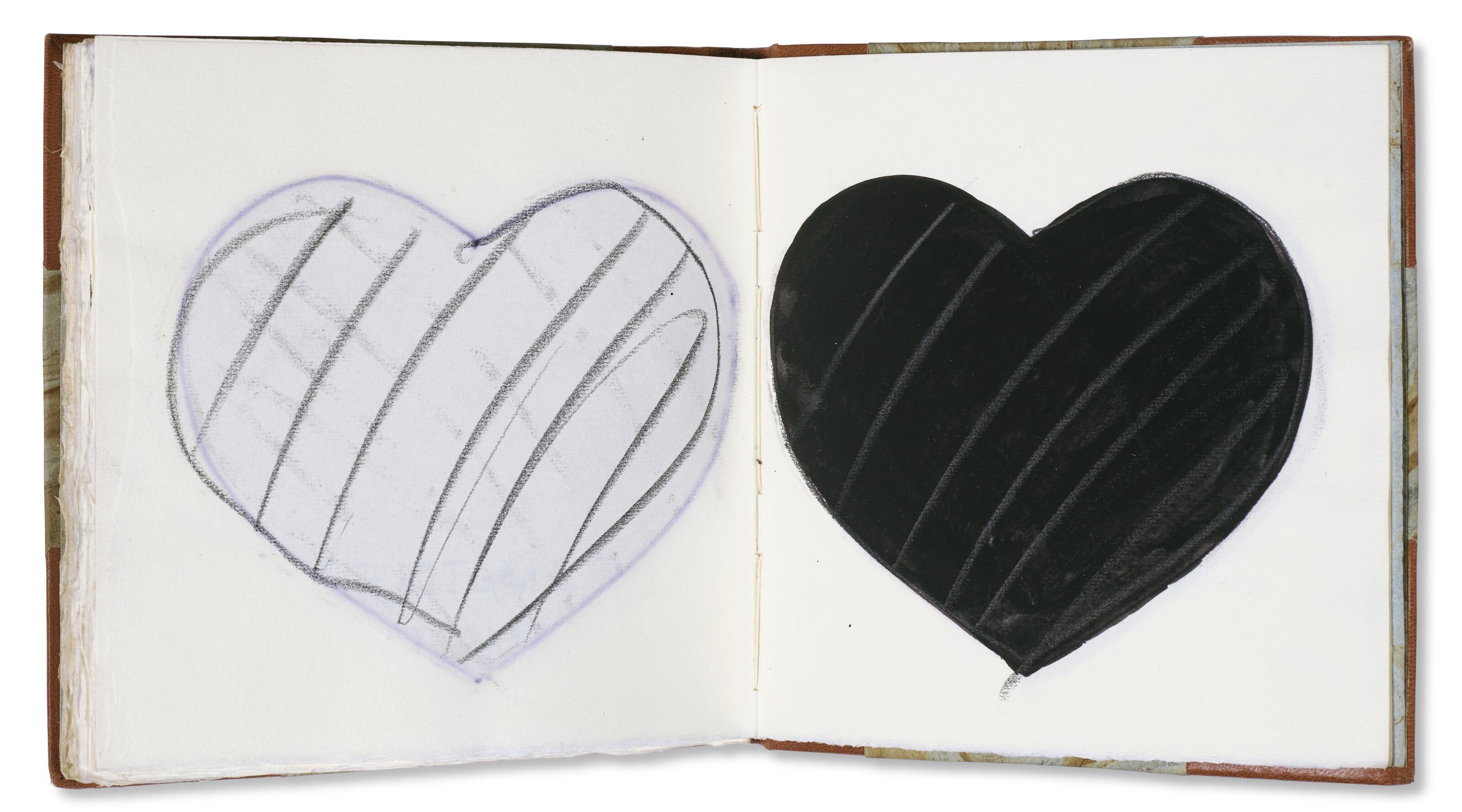 Andy Warhol - Untitled (Heart Book)