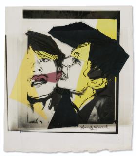 Andy Warhol - Untitled (Mick Jagger and Charlie Watts)