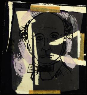 Andy Warhol - Untitled (Portrait of John Stuart Mill)
