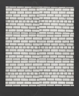Andy Warhol - Untitled (White Brick Wall)