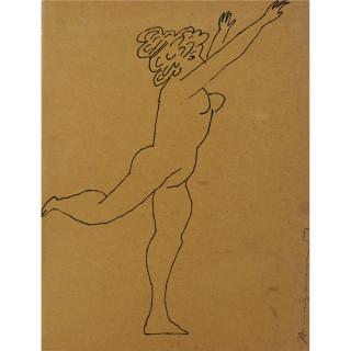 Andy Warhol - Untitled (Woman In Arabesque)