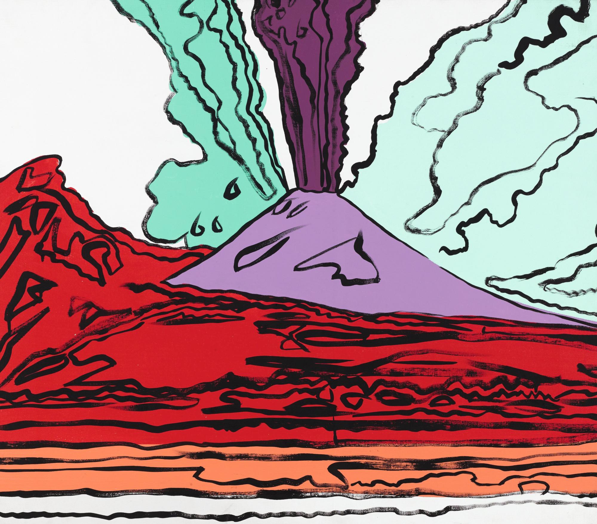 Andy Warhol - Vesuvius 