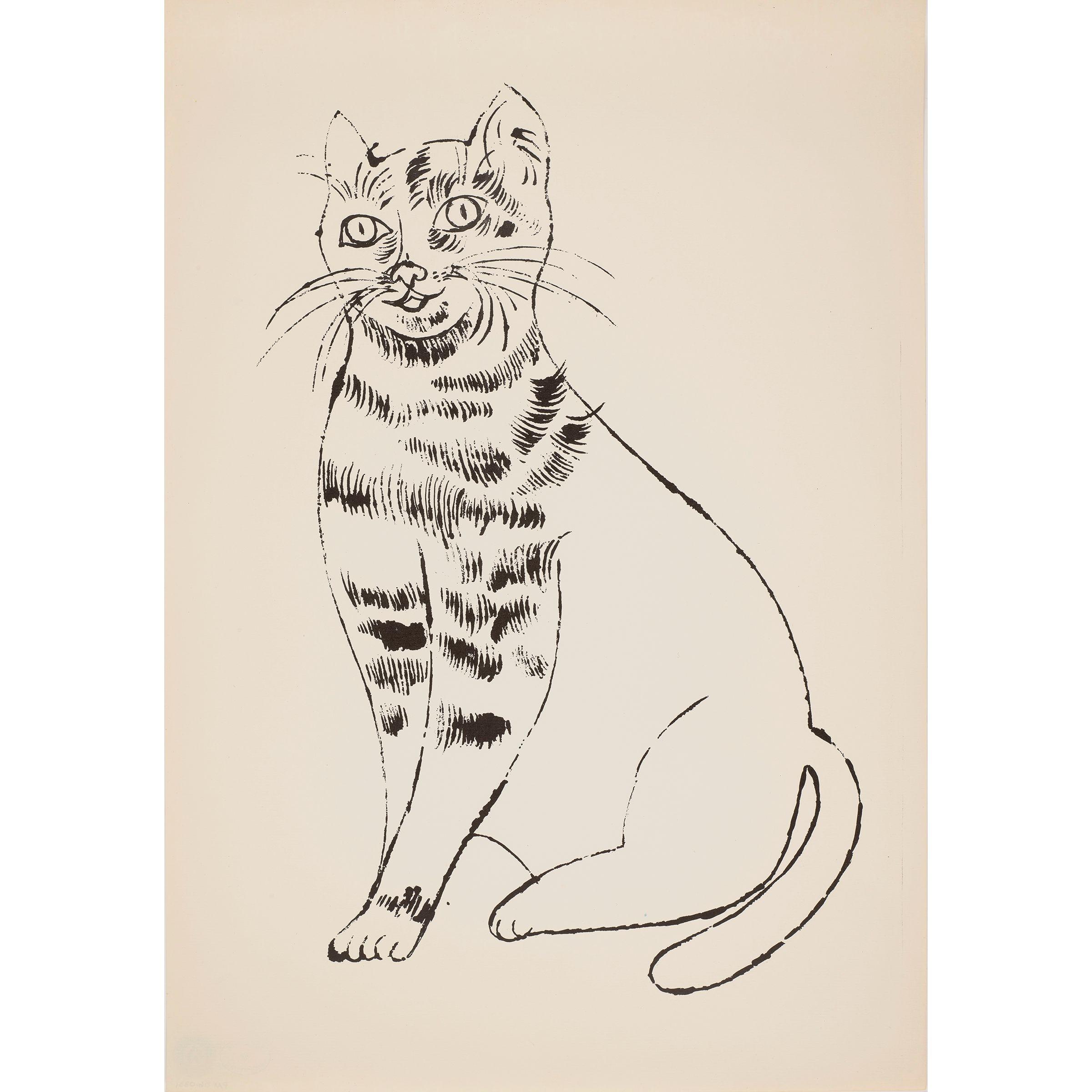 Andy Warhol - Warhol Cat