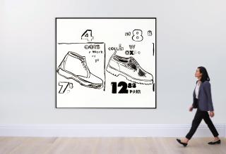 Andy Warhol - Work Boots (Positive)