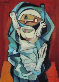 Ang Kiukok - Mother And Child