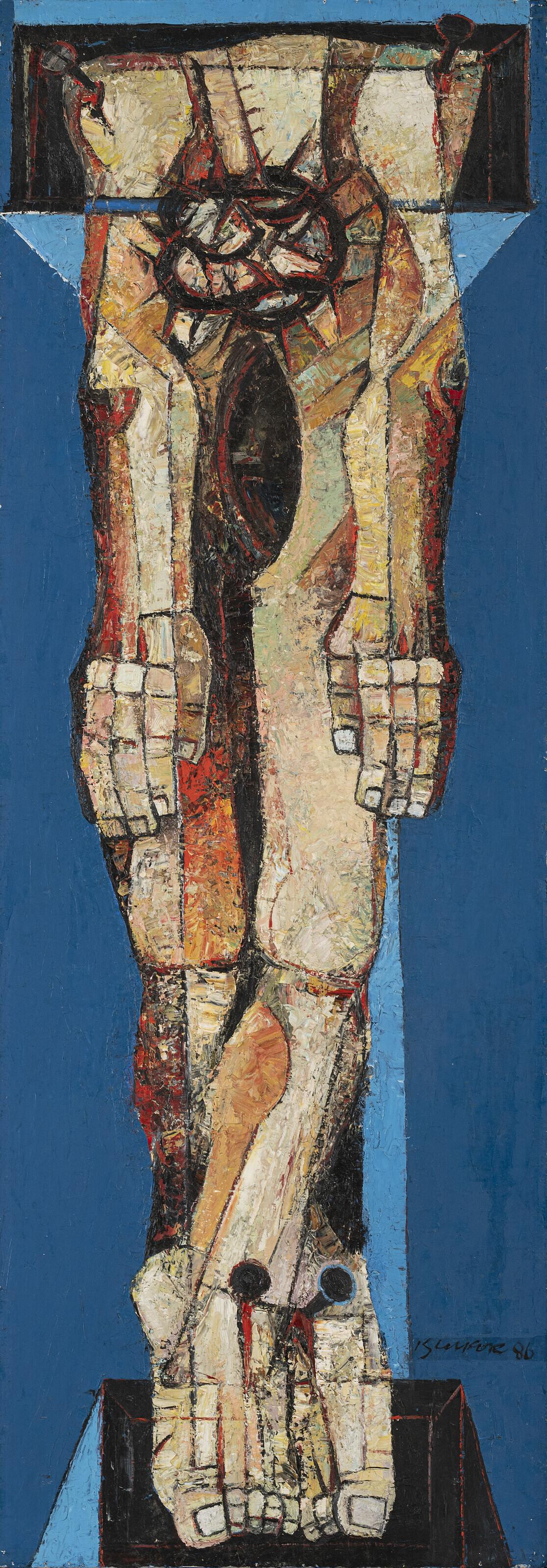 The Crucifixion by Ang Kiukok Art.Salon