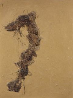 Angel Alonso - Terre blonde et grande paille