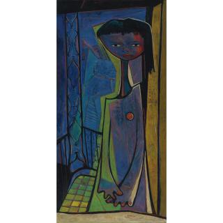 Ángel Botello - Girl By A Terrace