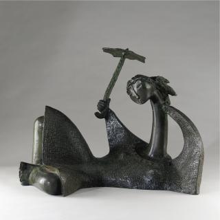 Ángel Botello - Girl With Umbrella