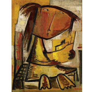 Ángel Botello - Niña Con Barco