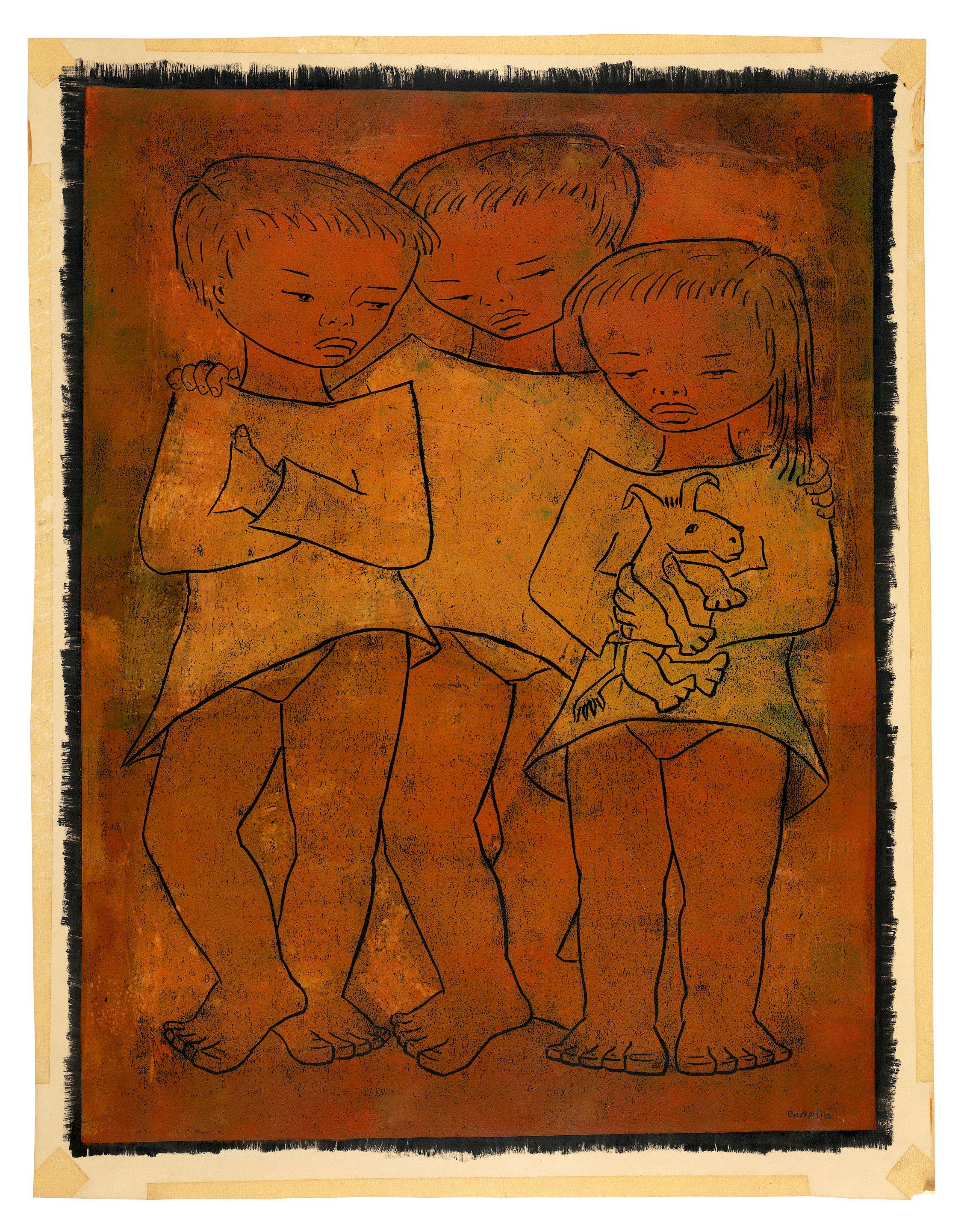 Ángel Botello - Three Children