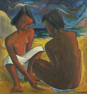 Ángel Botello - Untitled (Two Women)