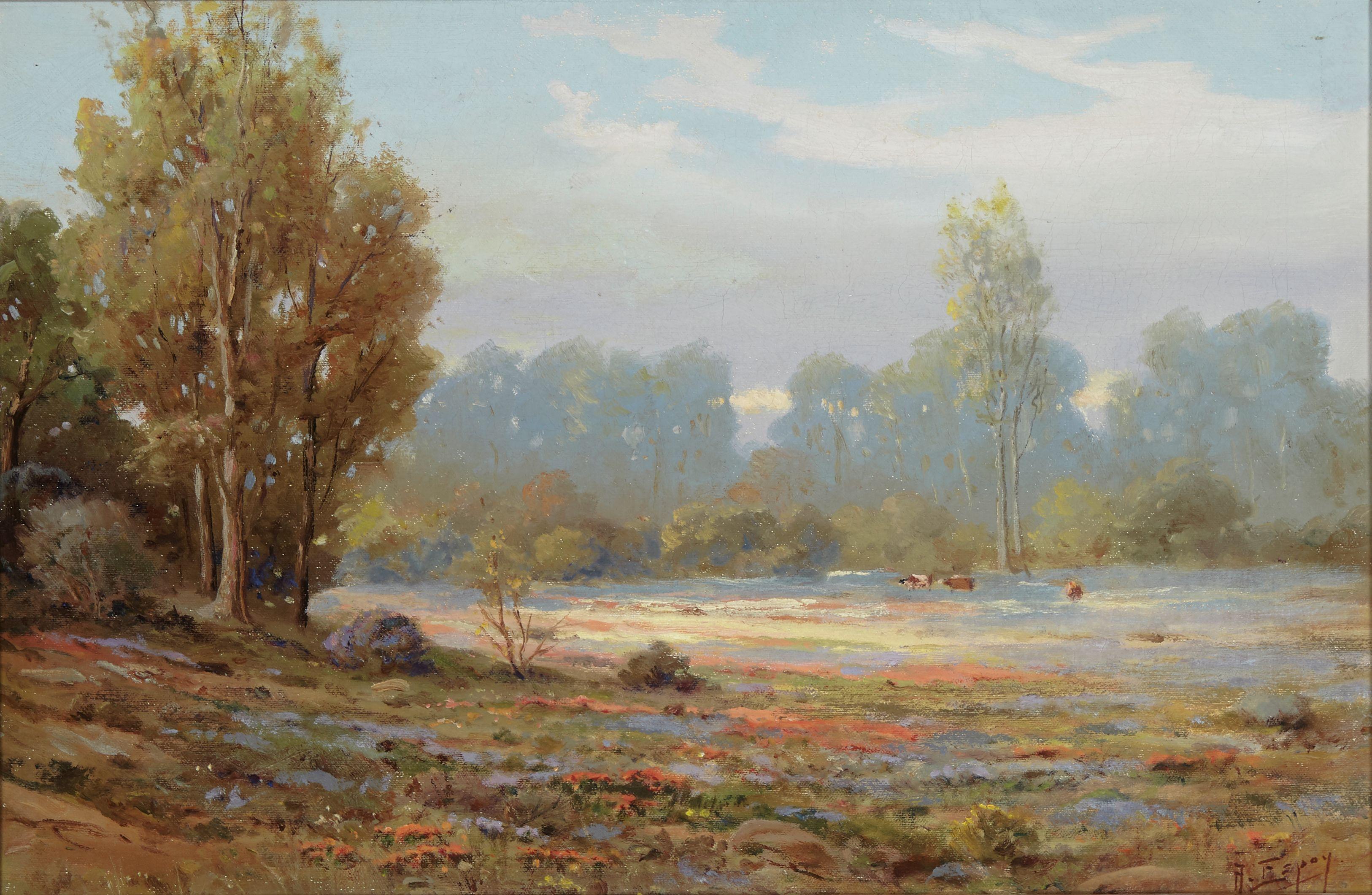 Angel Espoy - California Wildflowers in Bloom 15 x 23in