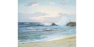 Angel Espoy - Twilight 24 x 30 in. framed 29 1/2 x 39 1/2 in.