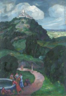 Angel Zarraga - Femmes à la fontaine