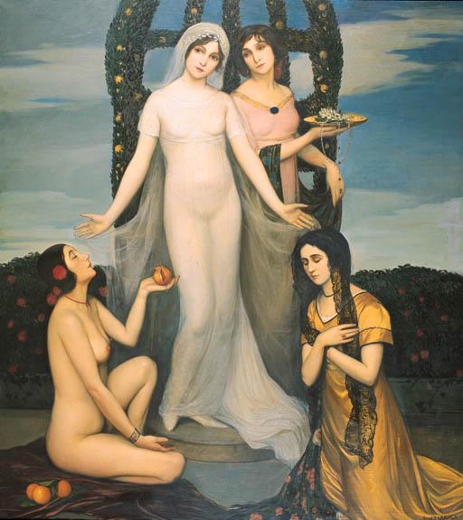 Angel Zárraga - La novia