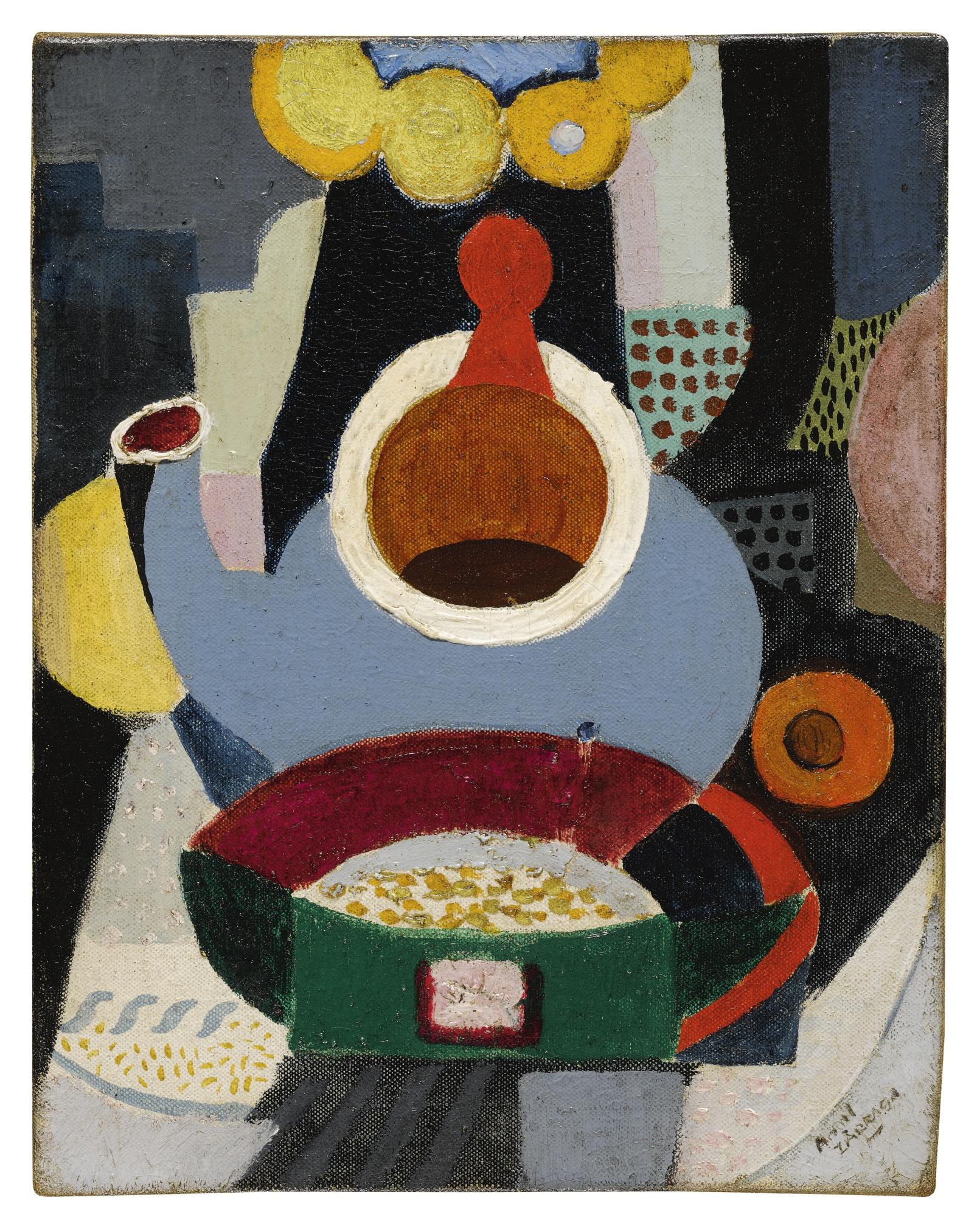 Ángel Zárraga - Nature Morte À La Théière 