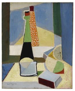 Ángel Zárraga - Nature Morte Aux Bouteilles 