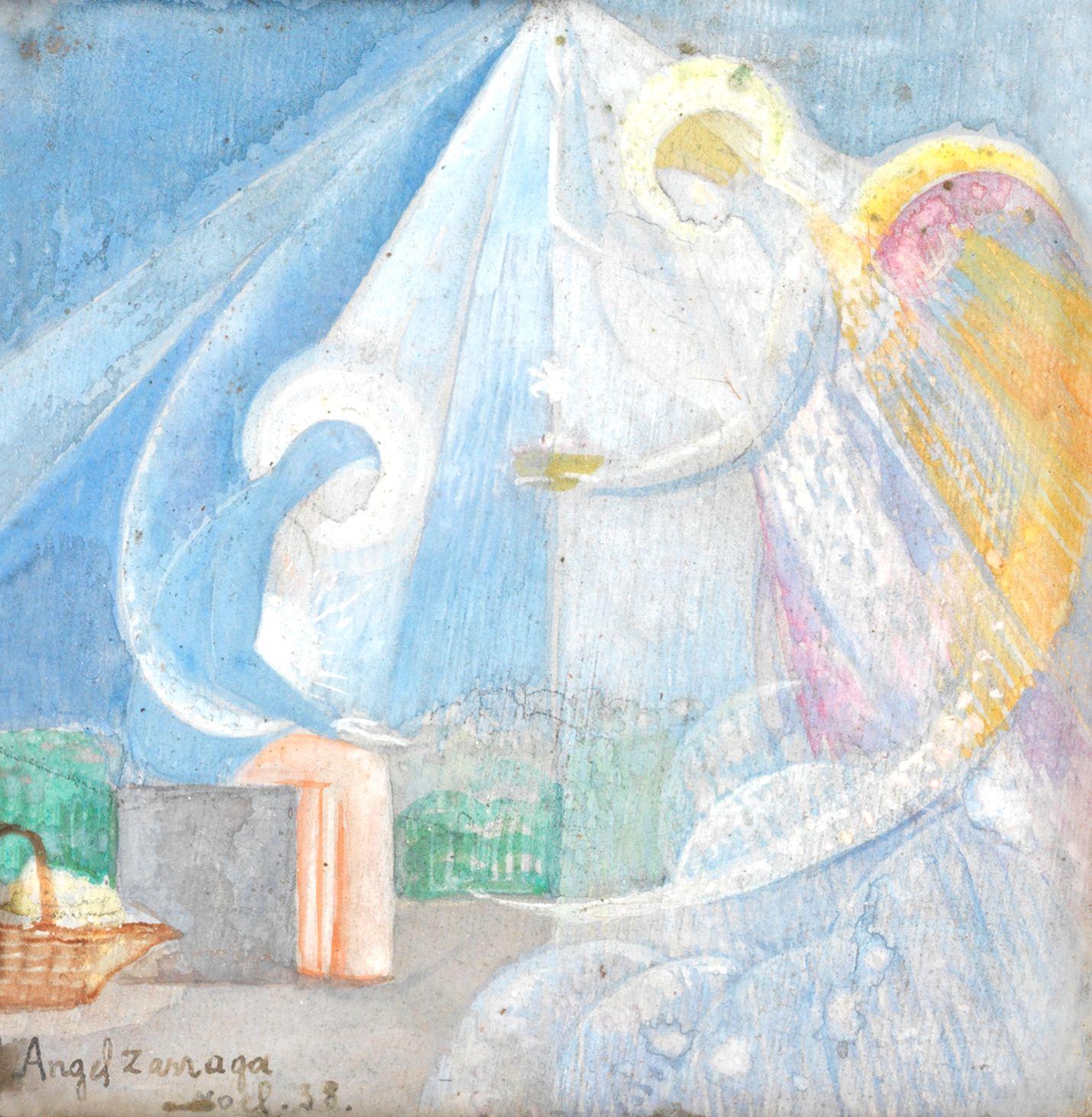 Angel Zárraga - The Annunciation