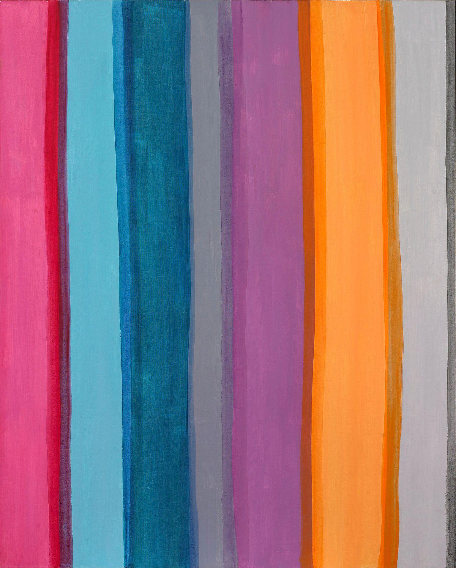 Angela Brennan - My couch is green and my beams are made of cedar, 1995