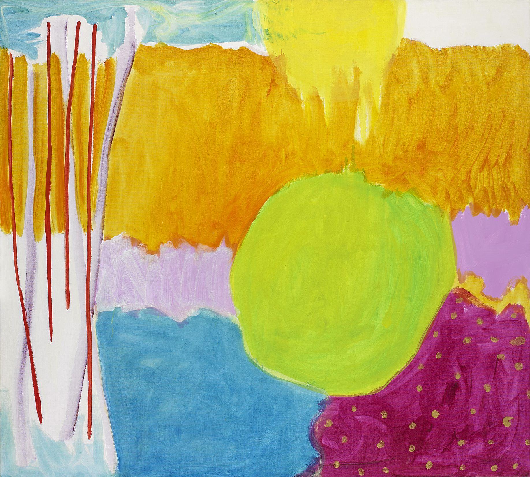 Angela Brennan - Untitled (Green Circle), 2000