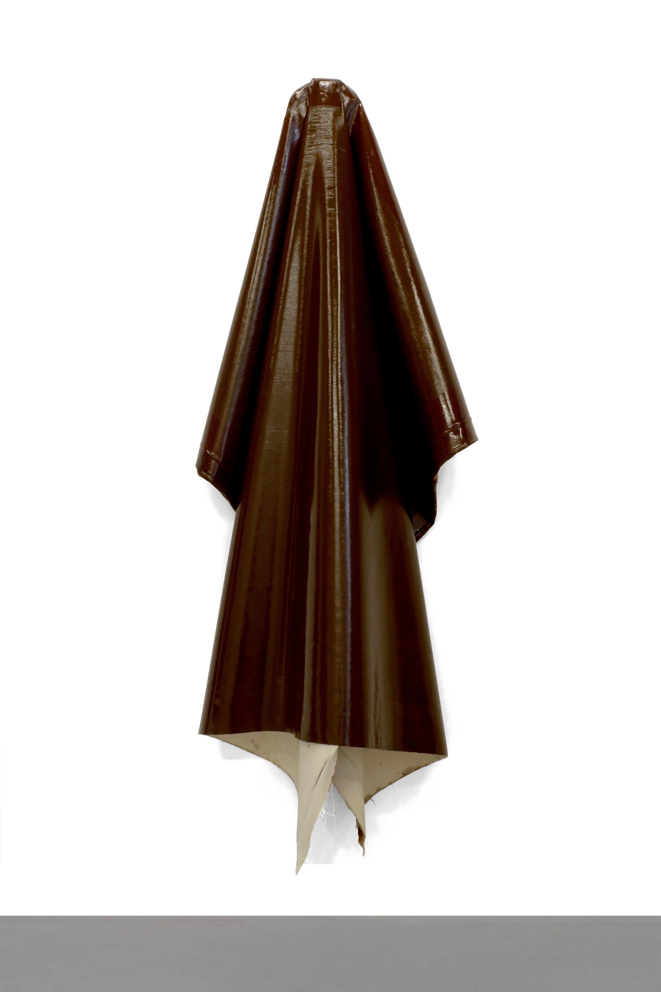 Angela De La Cruz - Deflated XIV (Brown II)