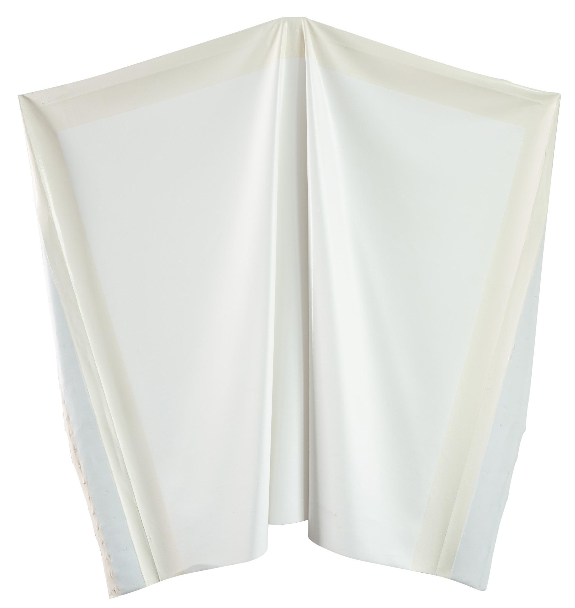 Angela de la Cruz - White Deflated N° 3