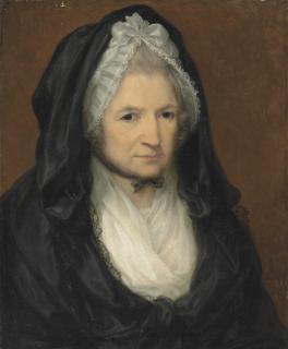 Angelica Kauffman - Portrait of a lady, bust-length, dressed in black