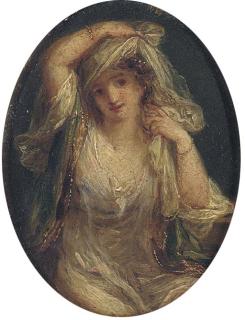 Angelica Kauffmann, R.A. - \'Fatima The Fair Sultana\': A Woman In Oriental Dress, Three-Quarter-Length