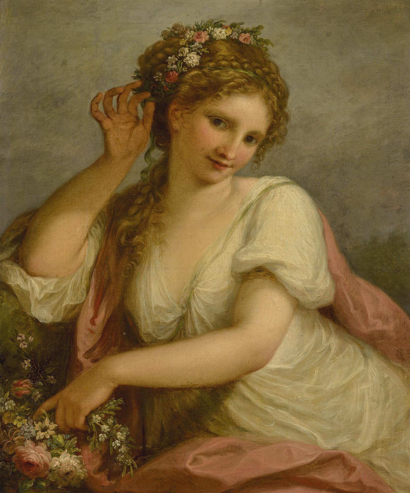 Angelica Kauffmann, R.A. - Flora