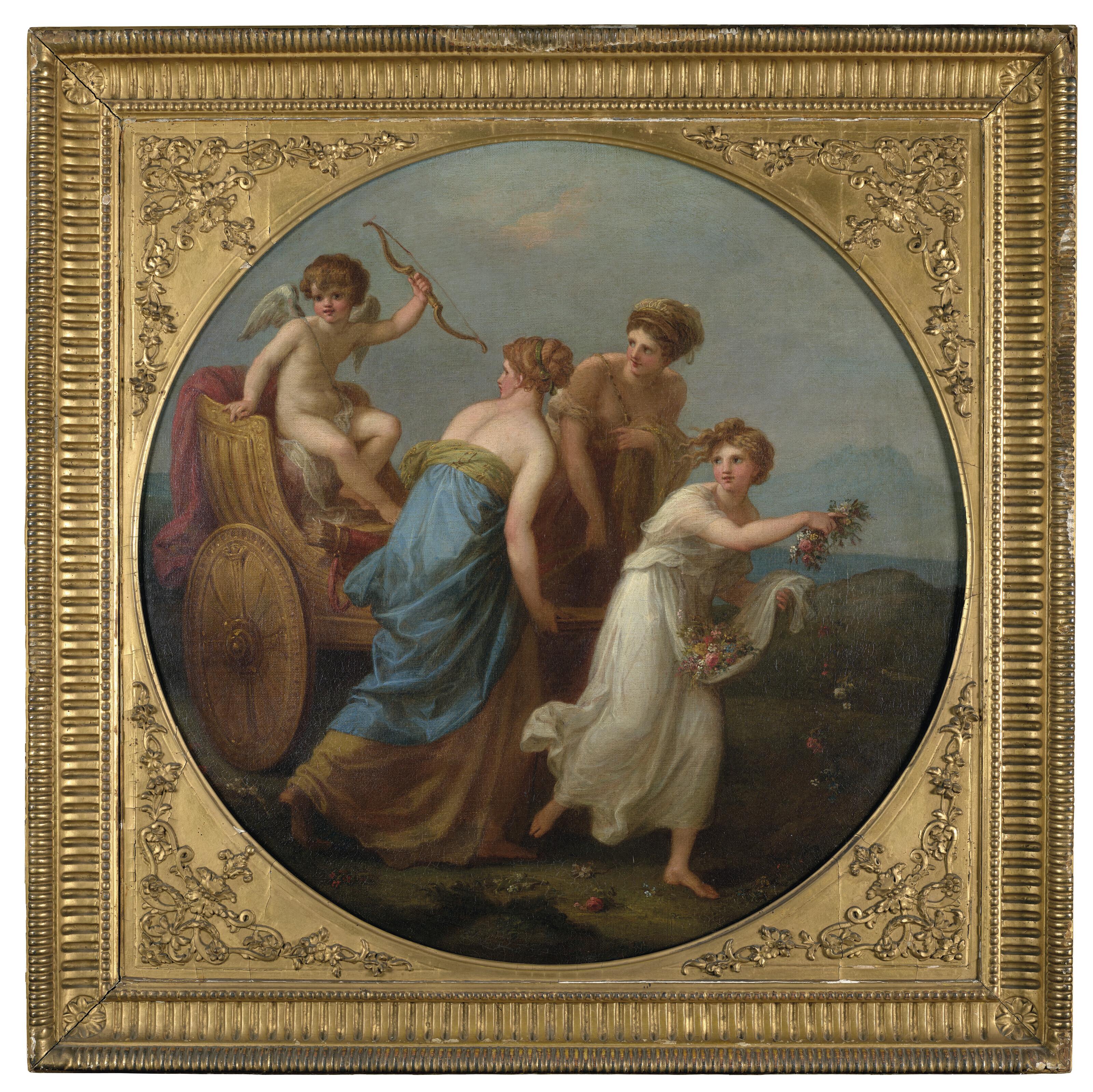 Angelica Kauffmann, R.A. - Le Triomphe De L\'Amour