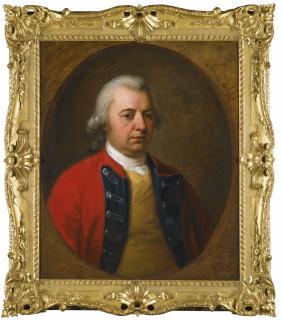 Angelica Kauffmann, R.A. - Portrait Of General James Masterson Mp (1715-77), Bust-Length, Wearing A Red Coat