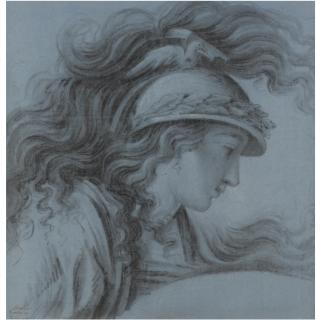 Angelica Kauffmann, R.A. - Study Of A Female Head