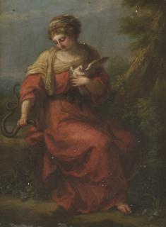 Angelica Kauffmann, RA - Allégorie de la Prudence