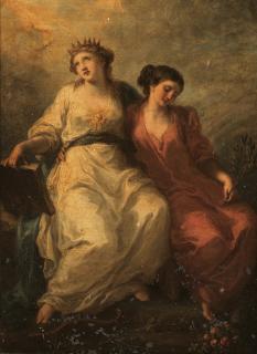 Angelica Kauffmann, RA - Allégories de la Miséricorde et de la Vérité