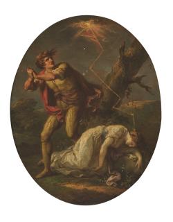 Angelica Kauffmann, RA - Amélie et Céladon