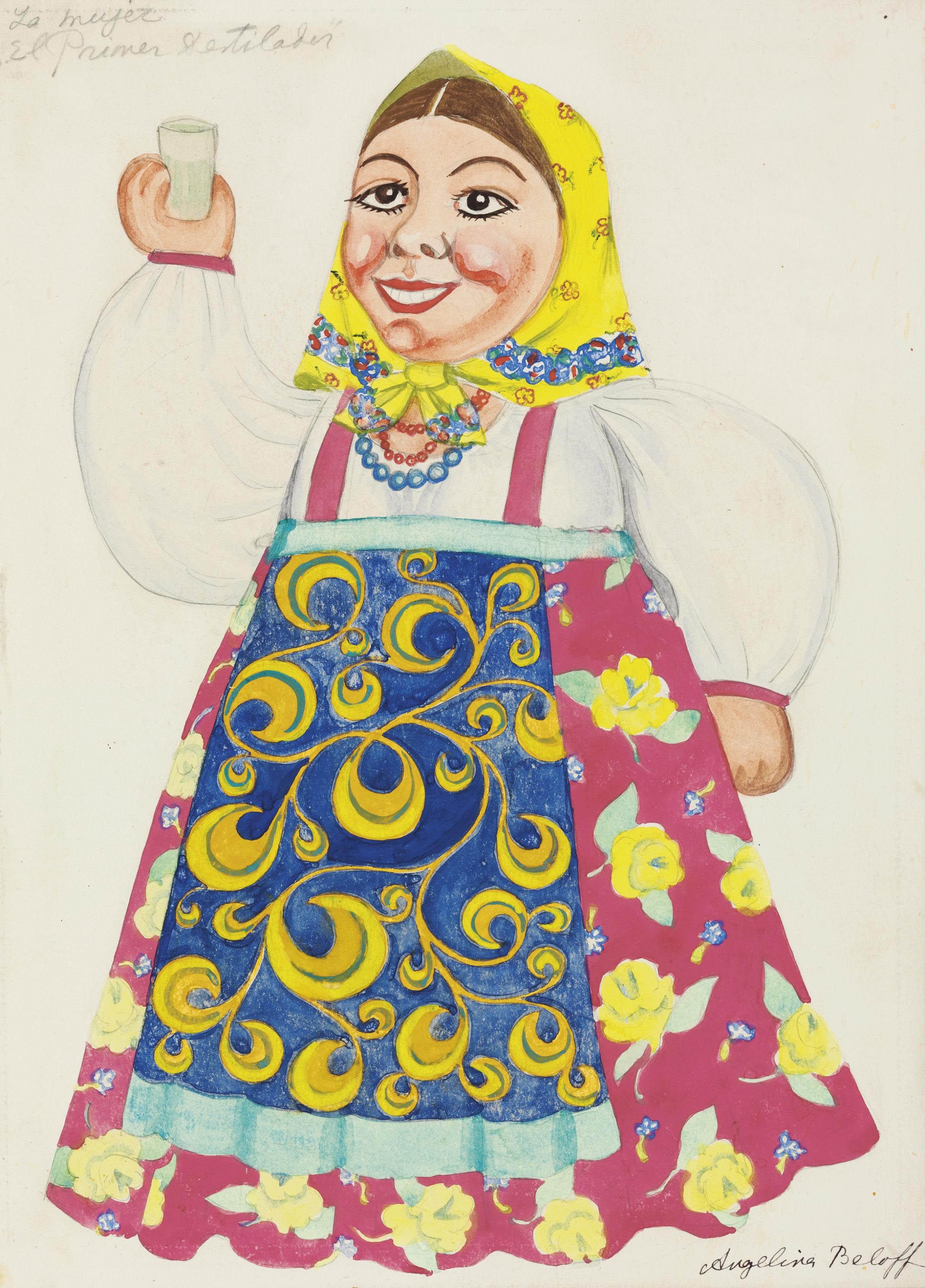 Angelina Beloff - La mujer (El Primer Destilador)