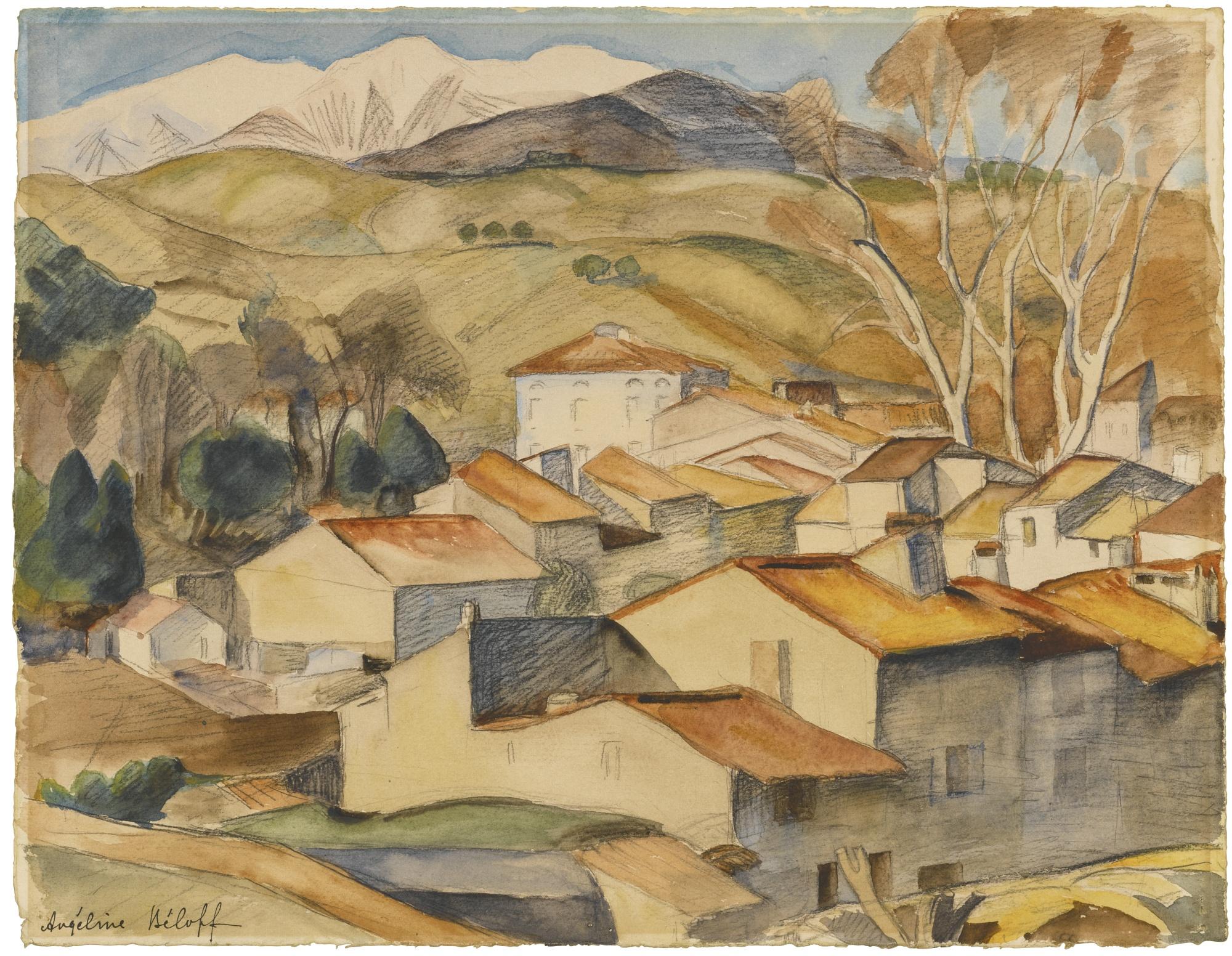 Angelina Beloff - Le Village