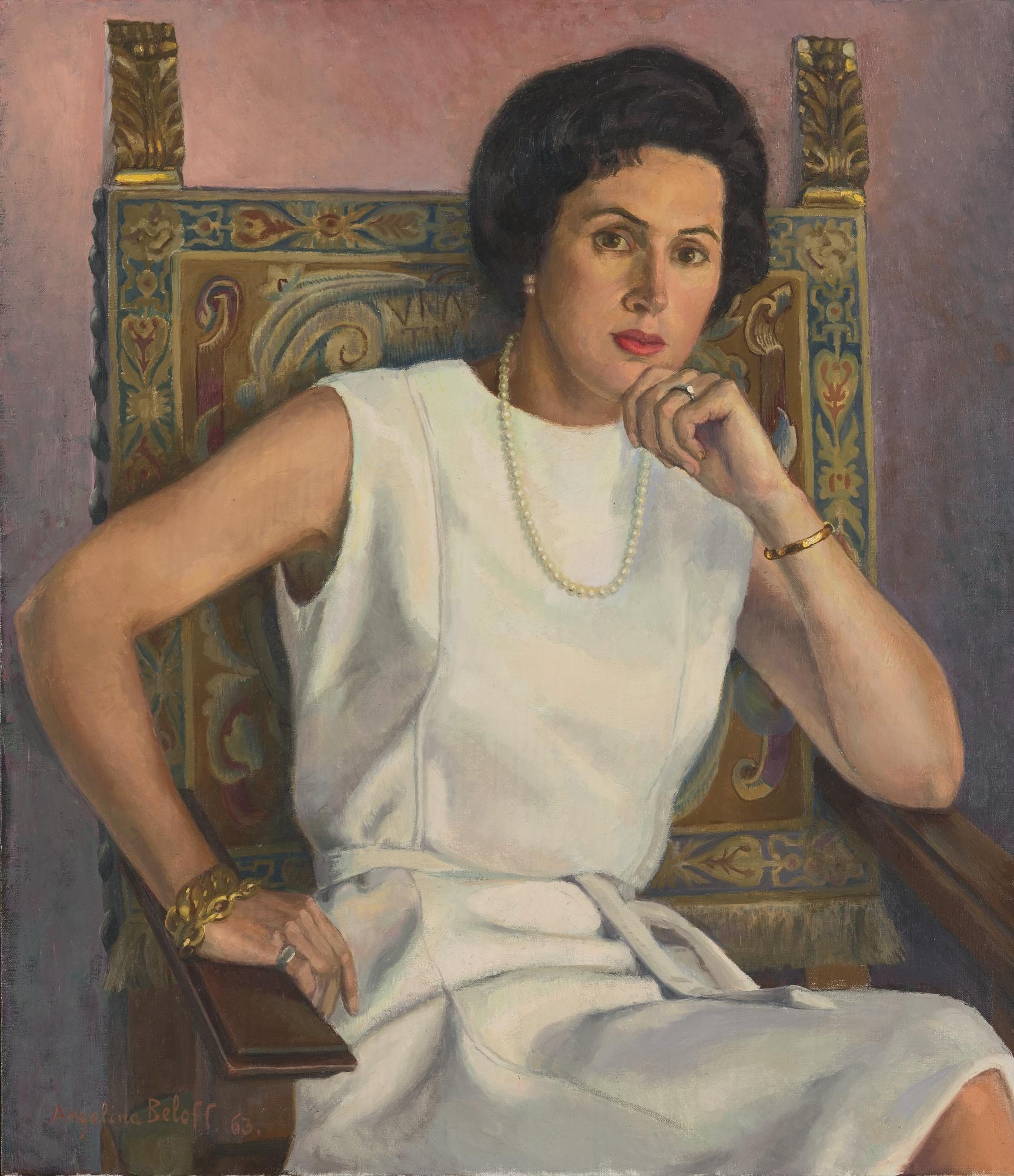 Angelina Beloff - Retrato De La Señora Laura Villaseñor