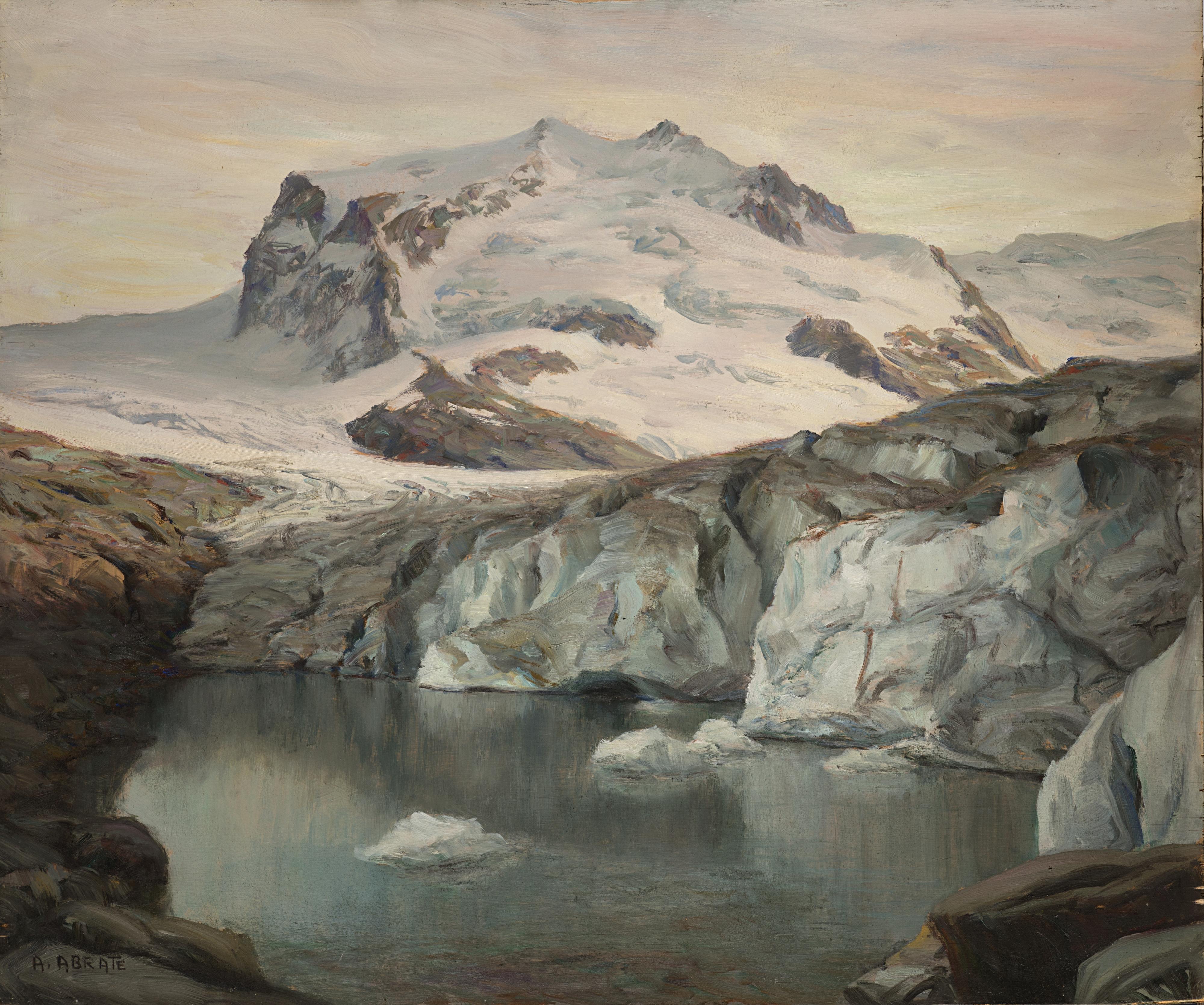 Angelo Abrate - Il Monte Rosa. Ghiacciaio del Gorner