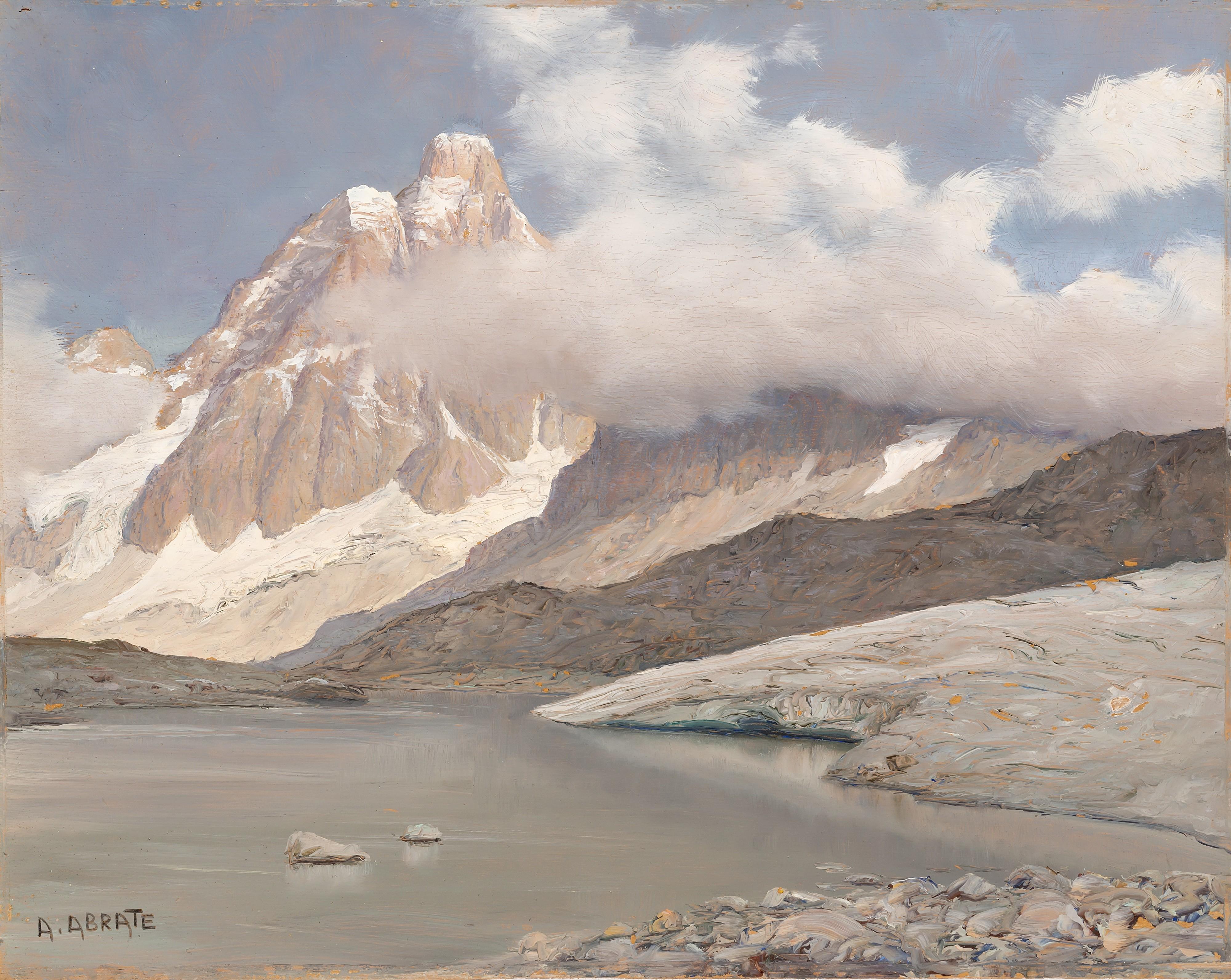 Angelo Abrate - Le lac Blanc